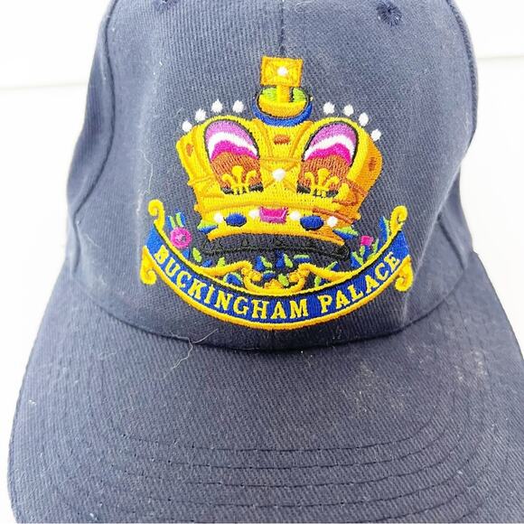 Buckingham Palace Embroidered Navy Baseball Cap Unisex One Size - Picture 2 of 10